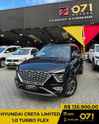HYUNDAI CRETA 1.0 TGDI FLEX LIMITED AUTOMÁTICO